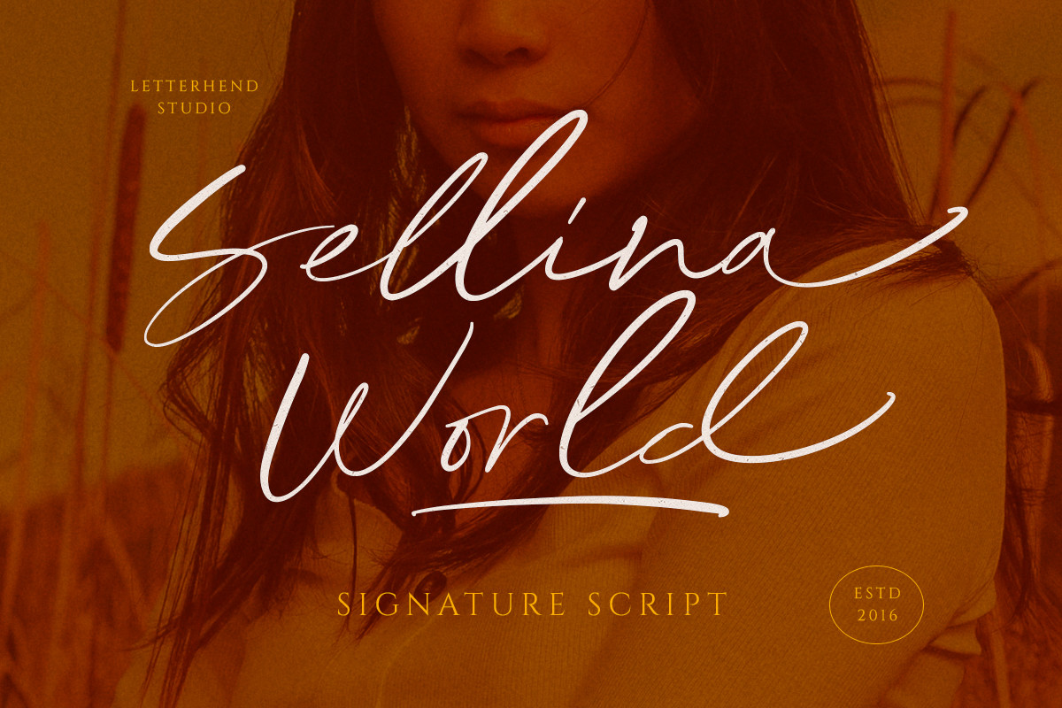Sellina World Font Free Download Sellina World Font Free Download