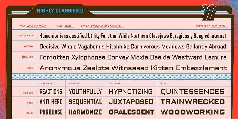 Shuttleblock Font