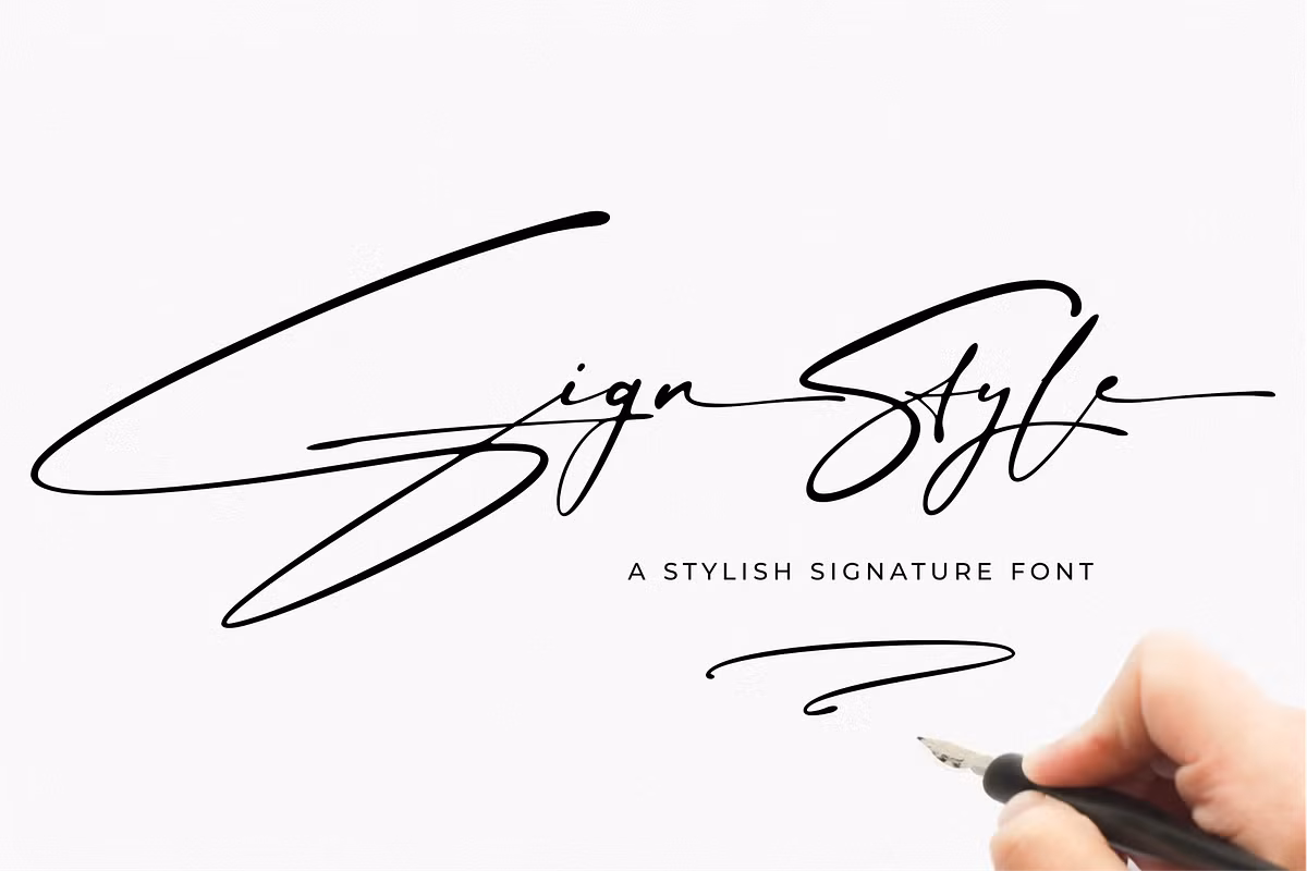 Sign Style – Elegant Signature Font Free Download Free Download Sign Style – Elegant Signature Font Free Download Free Download