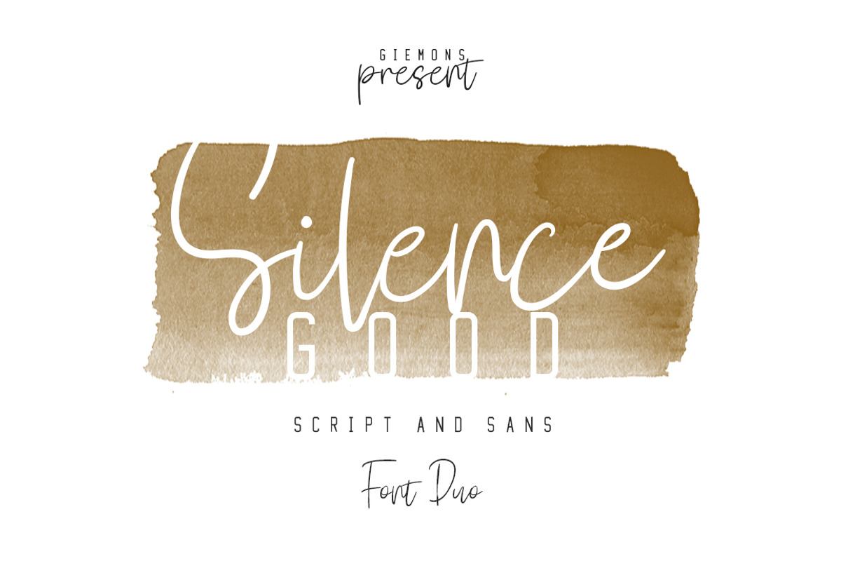 Silence Good - Font Duo! Free Download Free Download Silence Good - Font Duo! Free Download Free Download