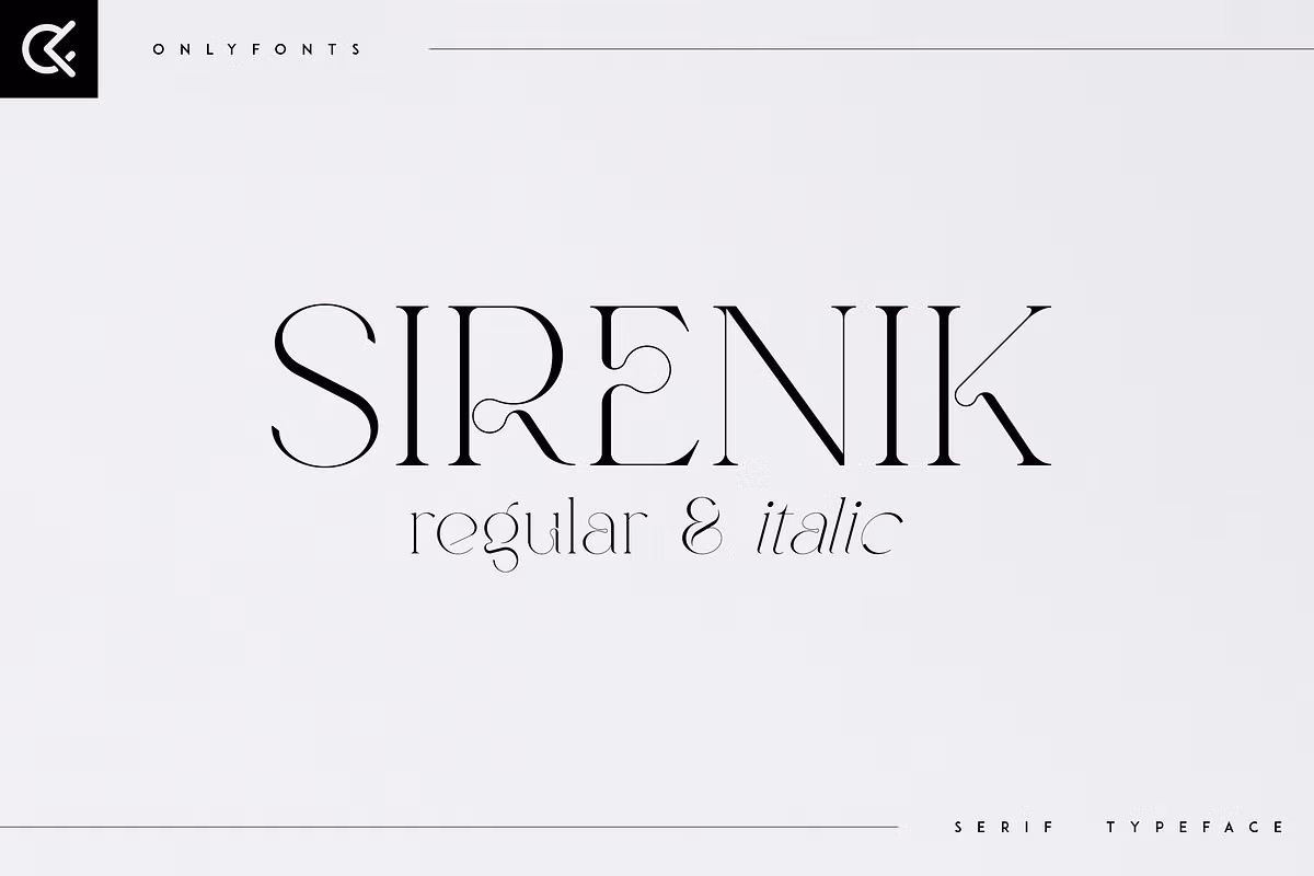 Sirenik - elegant serif typeface Free Download Free Download Sirenik - elegant serif typeface Free Download Free Download