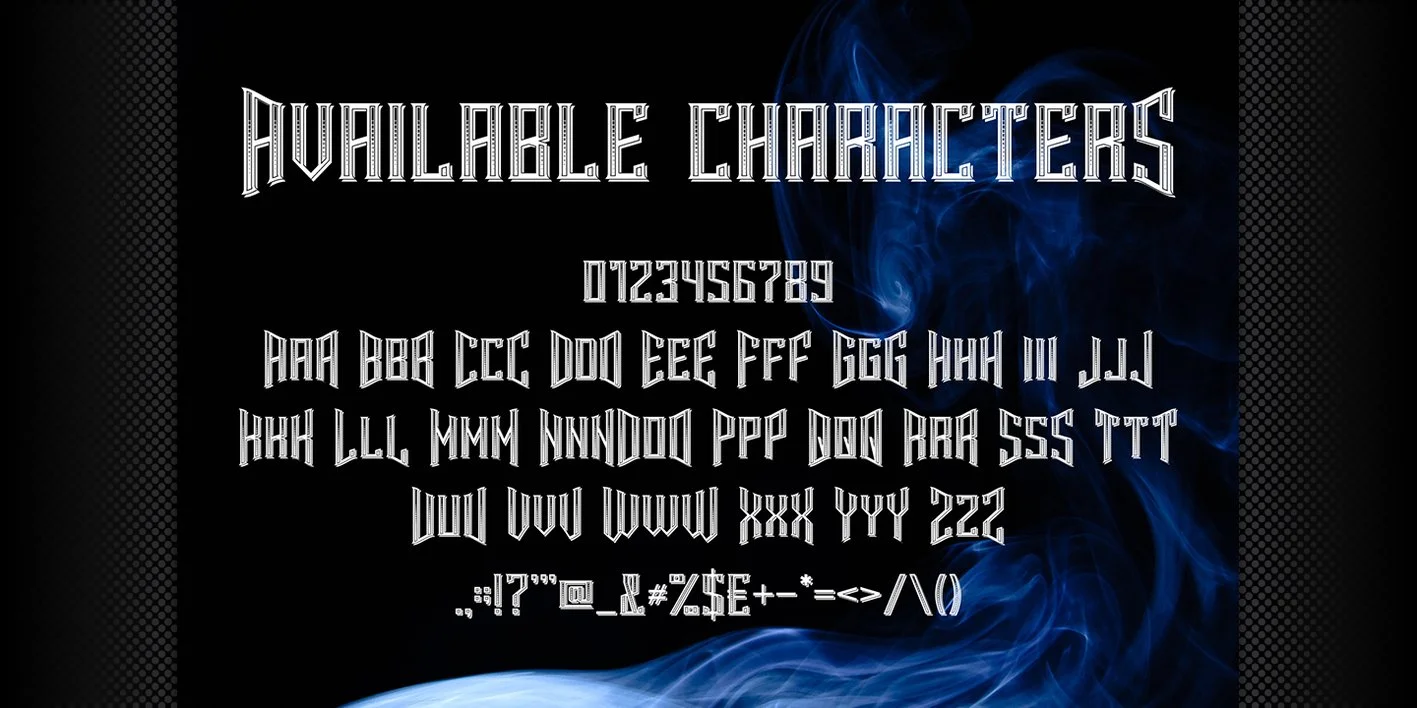 Smokers Font