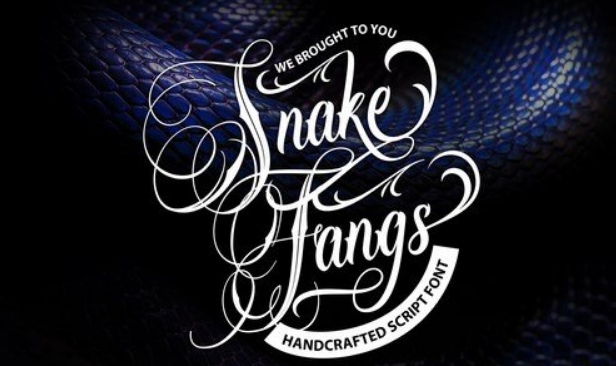 Snake Fangs Font Free Download Snake Fangs Font Free Download