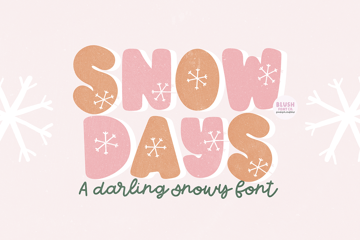 SNOW DAYS Winter Snowflake Font Free Download Free Download SNOW DAYS Winter Snowflake Font Free Download Free Download