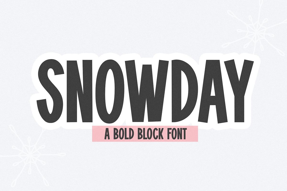 Snowday | Fun Block Font Free Download Free Download Snowday | Fun Block Font Free Download Free Download