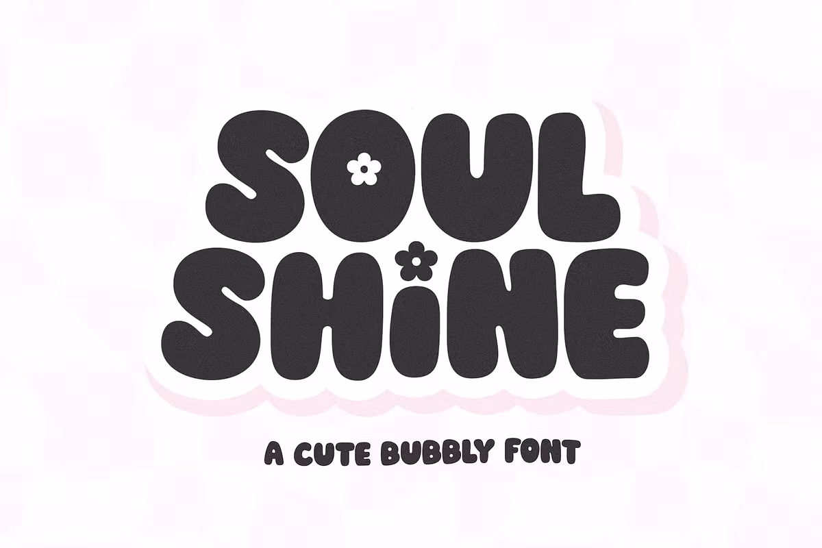 Soul Shine | Bubbly Retro Font Free Download Free Download Soul Shine | Bubbly Retro Font Free Download Free Download