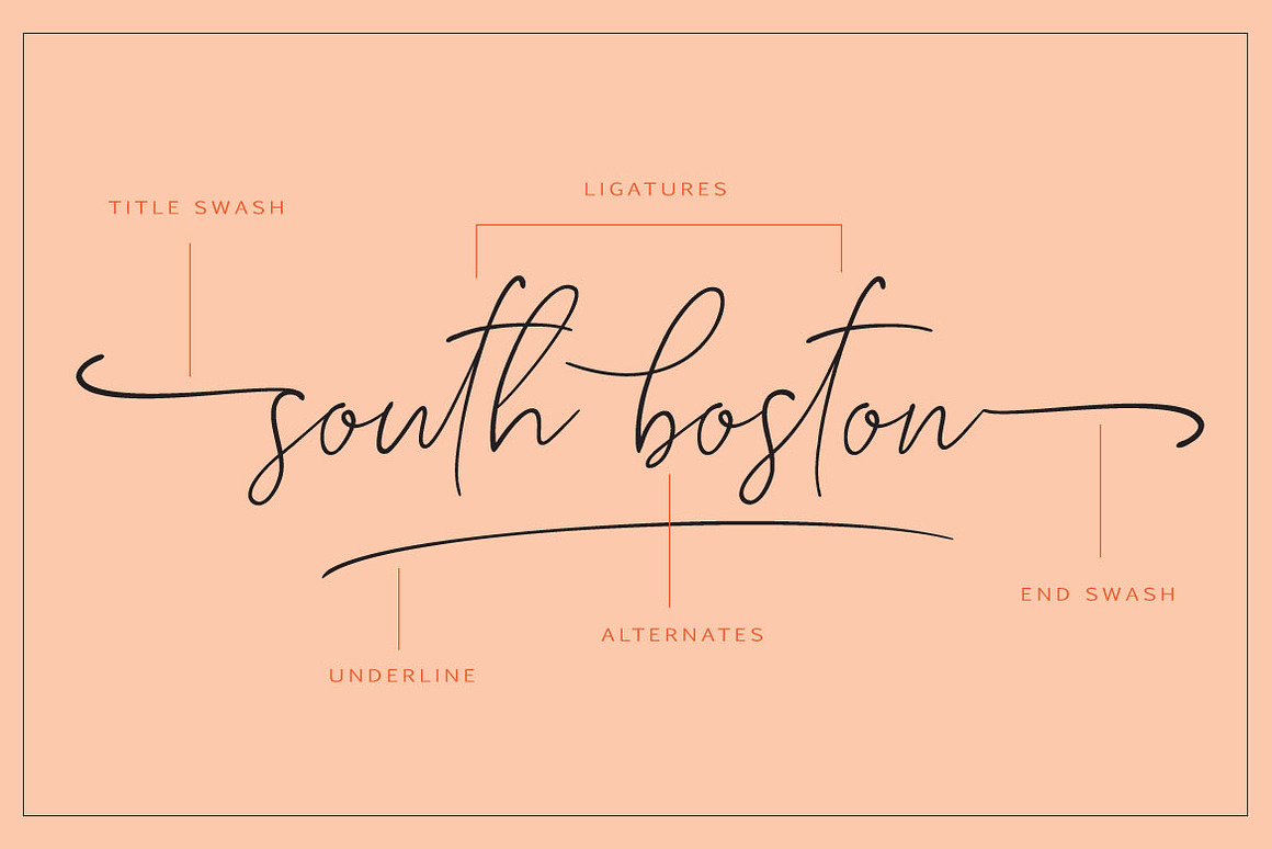 SOUTH BOSTON Font Free Download SOUTH BOSTON Font Free Download