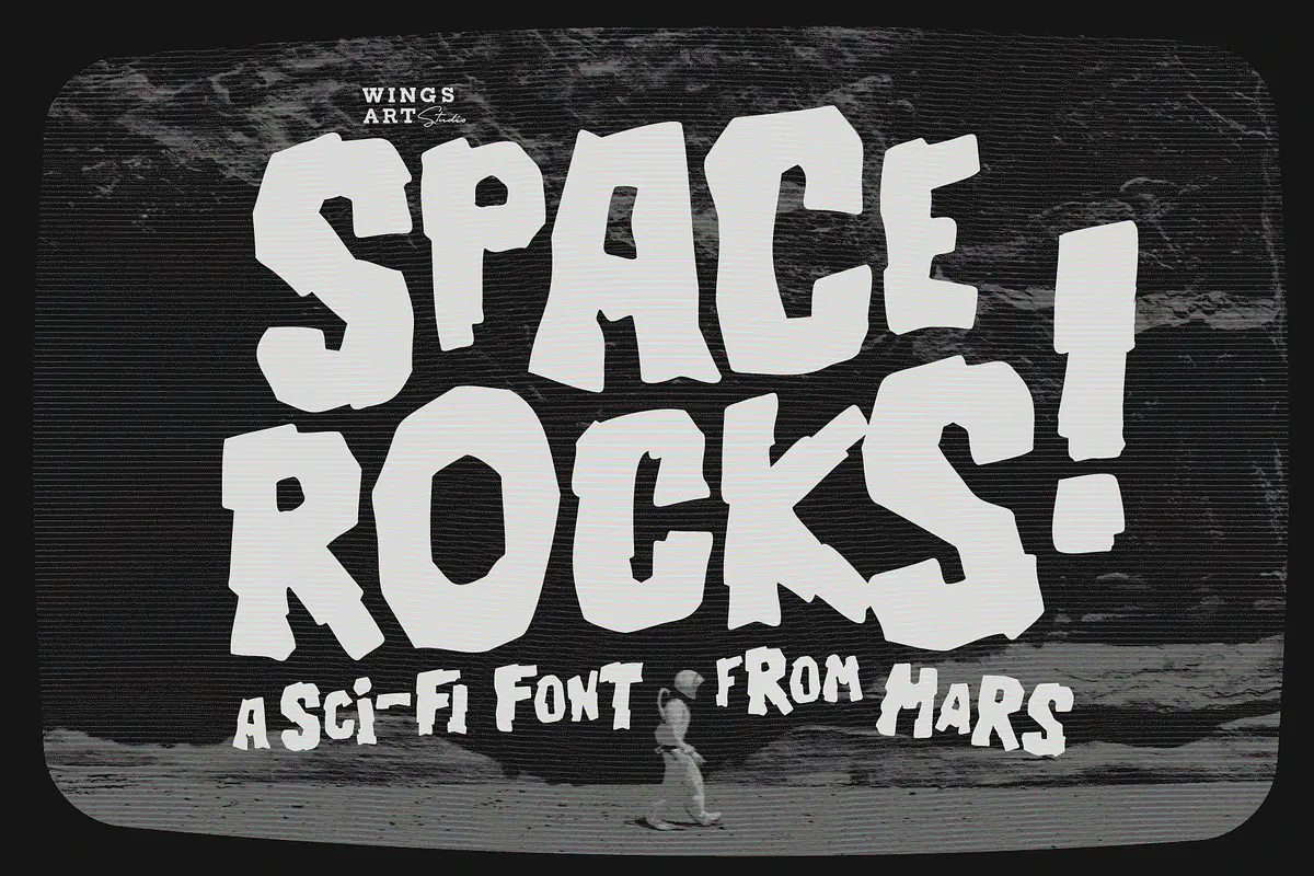 Space Rocks! A Retro Sci-Fi Font Free Download Free Download Space Rocks! A Retro Sci-Fi Font Free Download Free Download