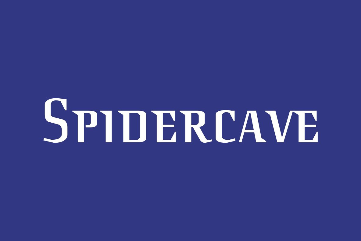 SpiderCave Font Free Download SpiderCave Font Free Download