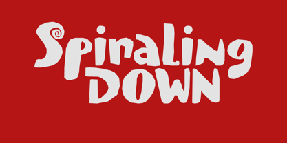 Spiraling Down Font Free Download Spiraling Down Font Free Download