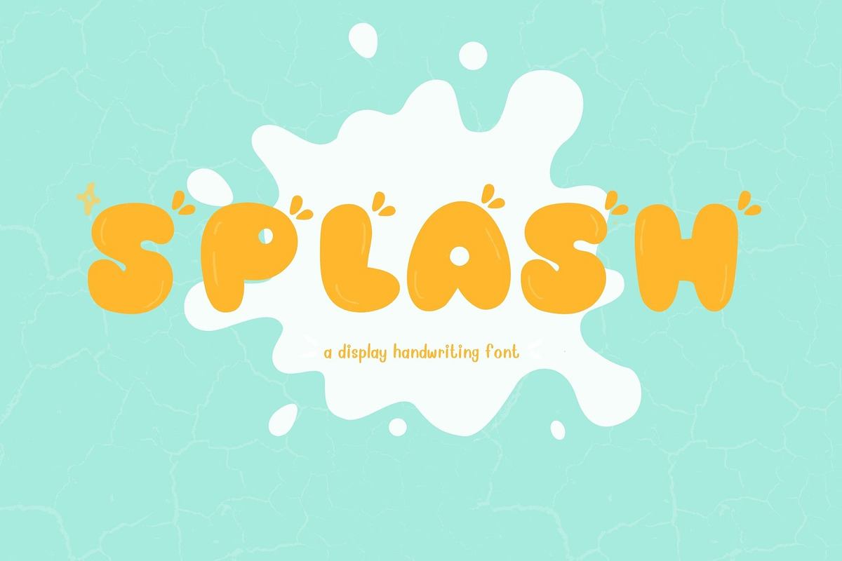 Splash font. Free Download Free Download Splash font. Free Download Free Download