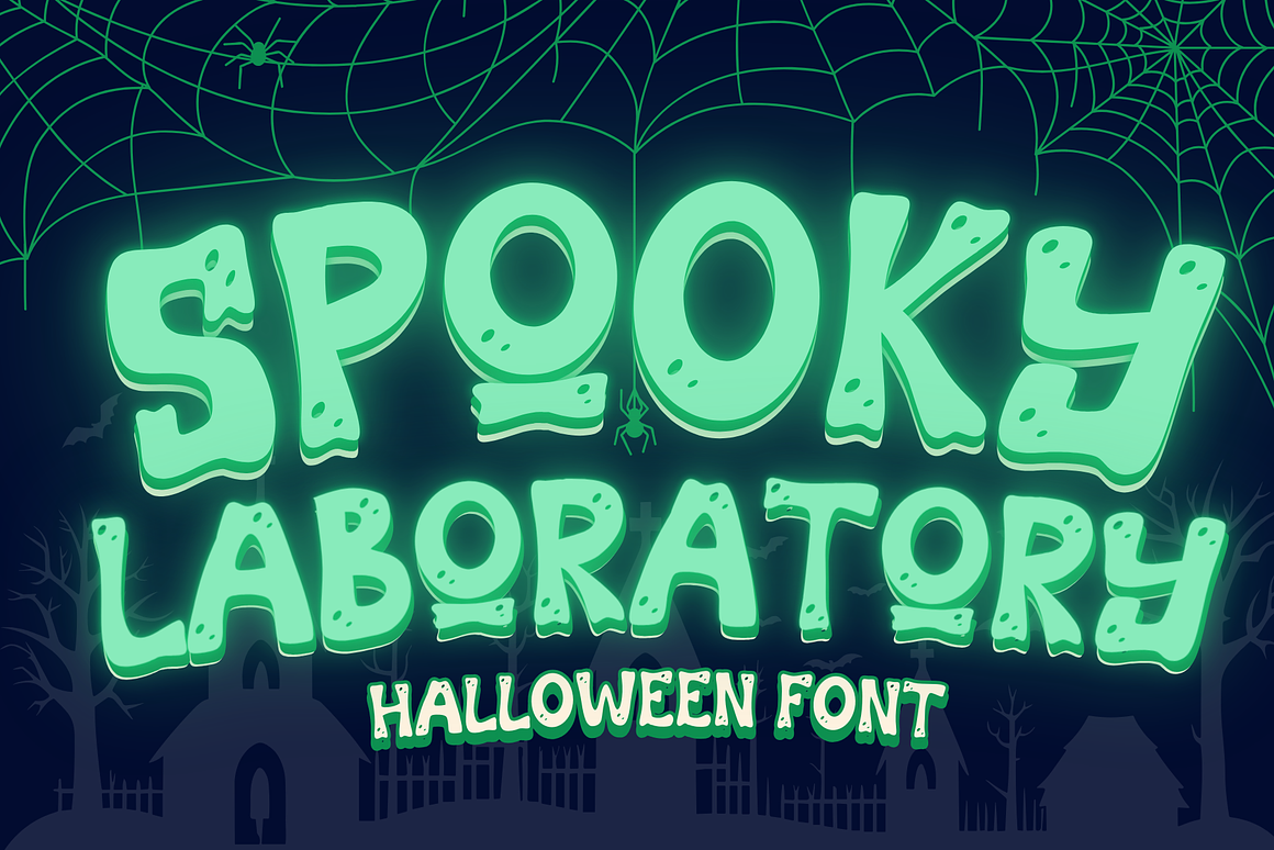 Spooky Laboratory is Halloween Font Free Download Spooky Laboratory is Halloween Font Free Download