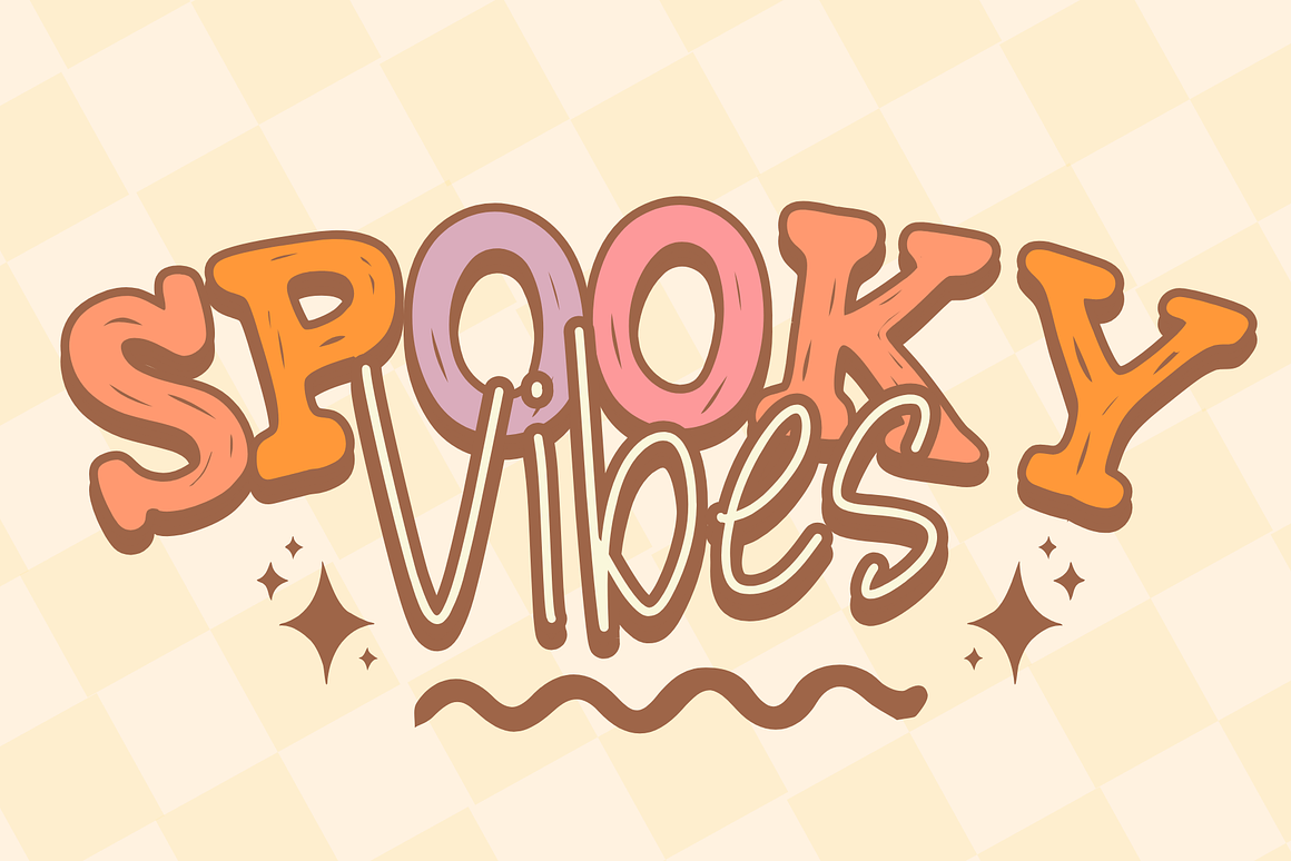Spooky Mama is a Retro Duo Font Free Download Spooky Mama is a Retro Duo Font Free Download