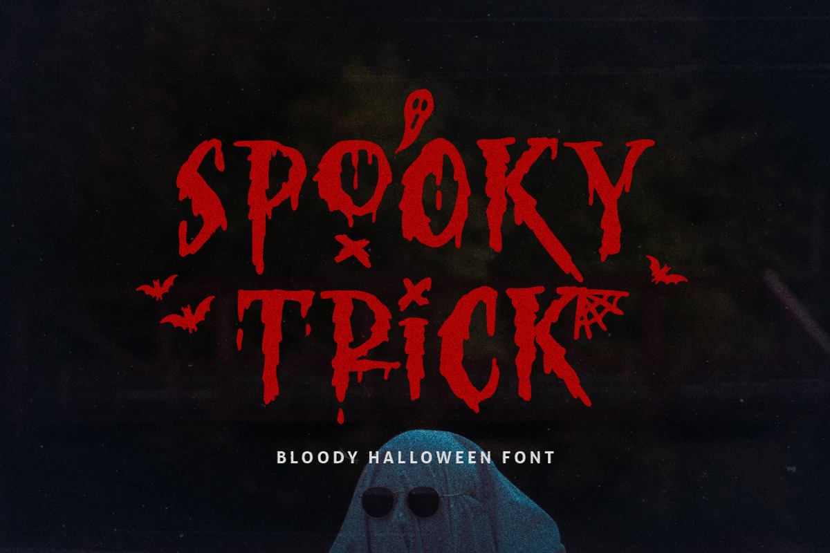 Spooky Trick - Creepy Halloween Font Free Download Free Download Spooky Trick - Creepy Halloween Font Free Download Free Download