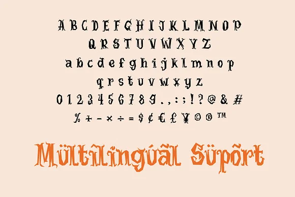 SpookyBranc Font