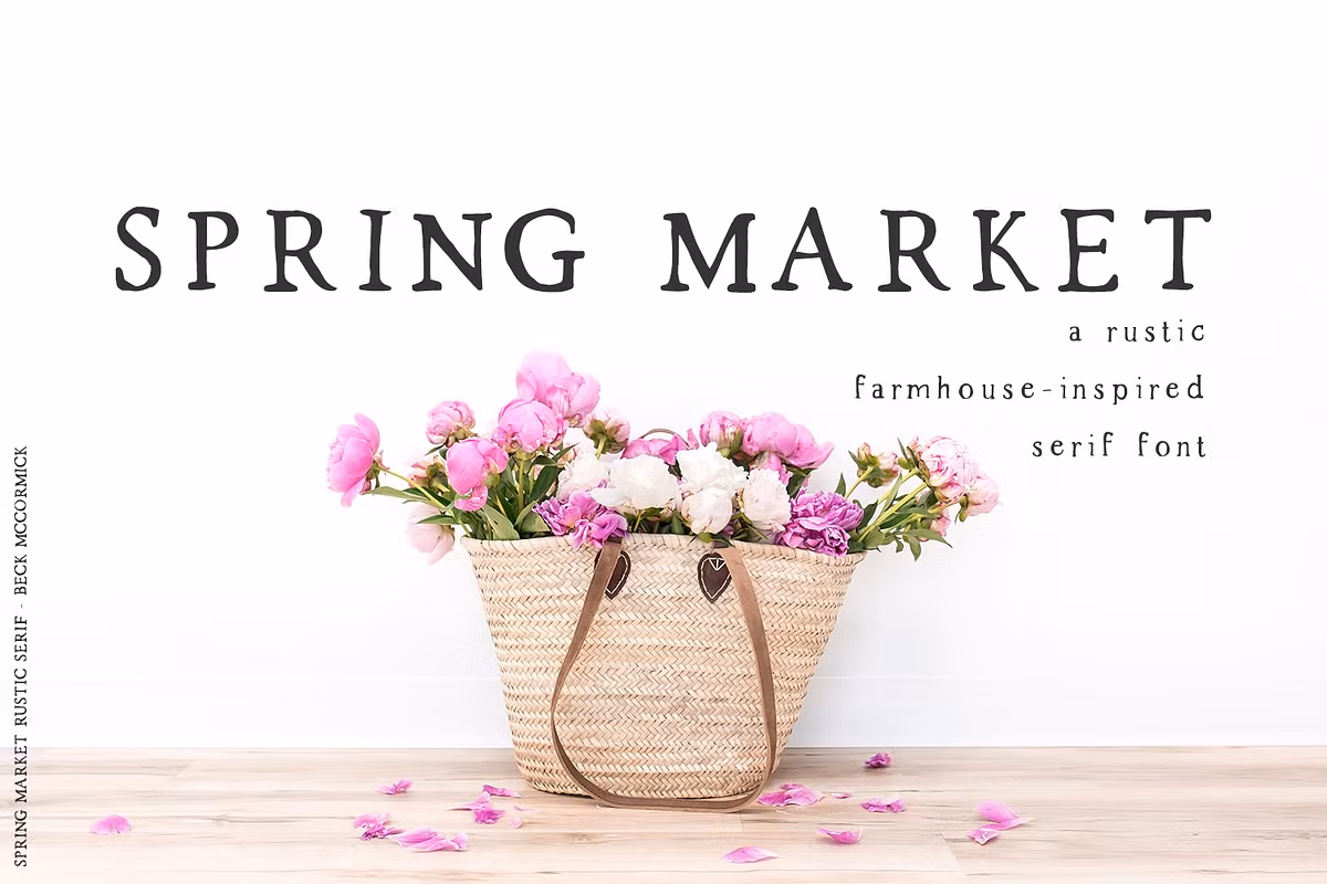 Spring Market - Rustic Font Free Download Free Download Spring Market - Rustic Font Free Download Free Download