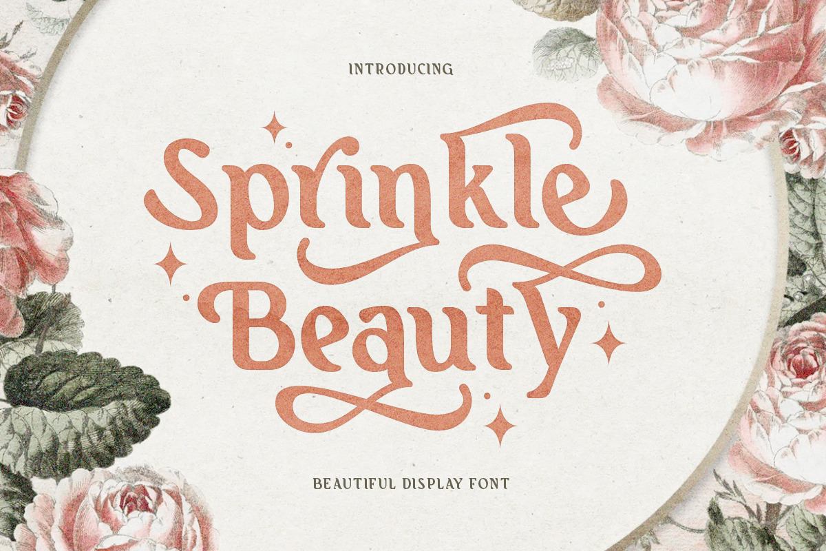 Sprinkle Beauty - Display Bold Font Free Download Free Download Sprinkle Beauty - Display Bold Font Free Download Free Download