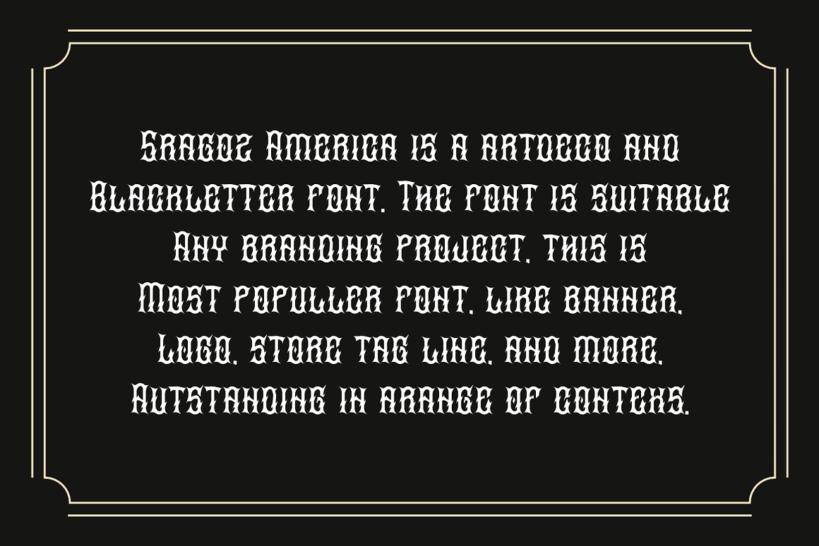 Sragoz America - Western Font Free Download Sragoz America - Western Font Free Download