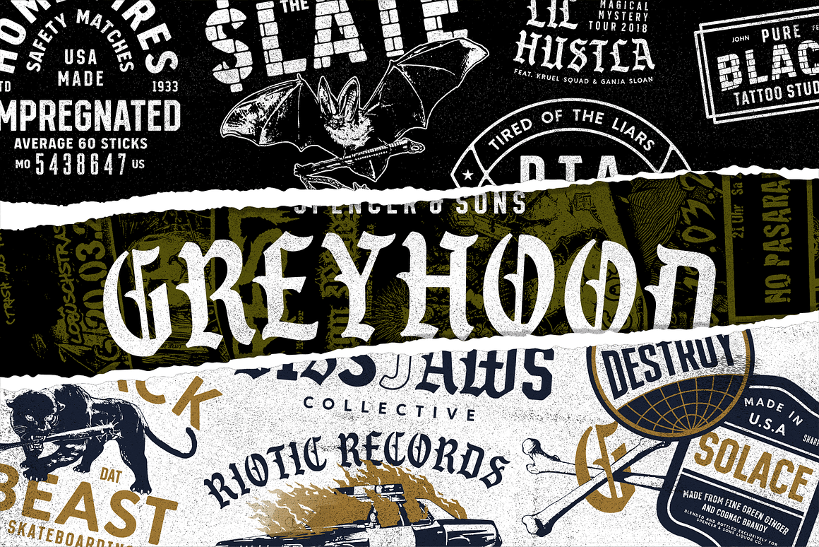 S&S GreyHood Font Bundles Free Download S&S GreyHood Font Bundles Free Download