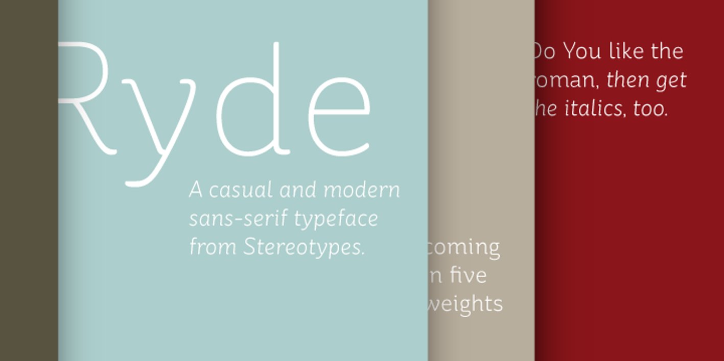 St Ryde Font Free Download St Ryde Font Free Download