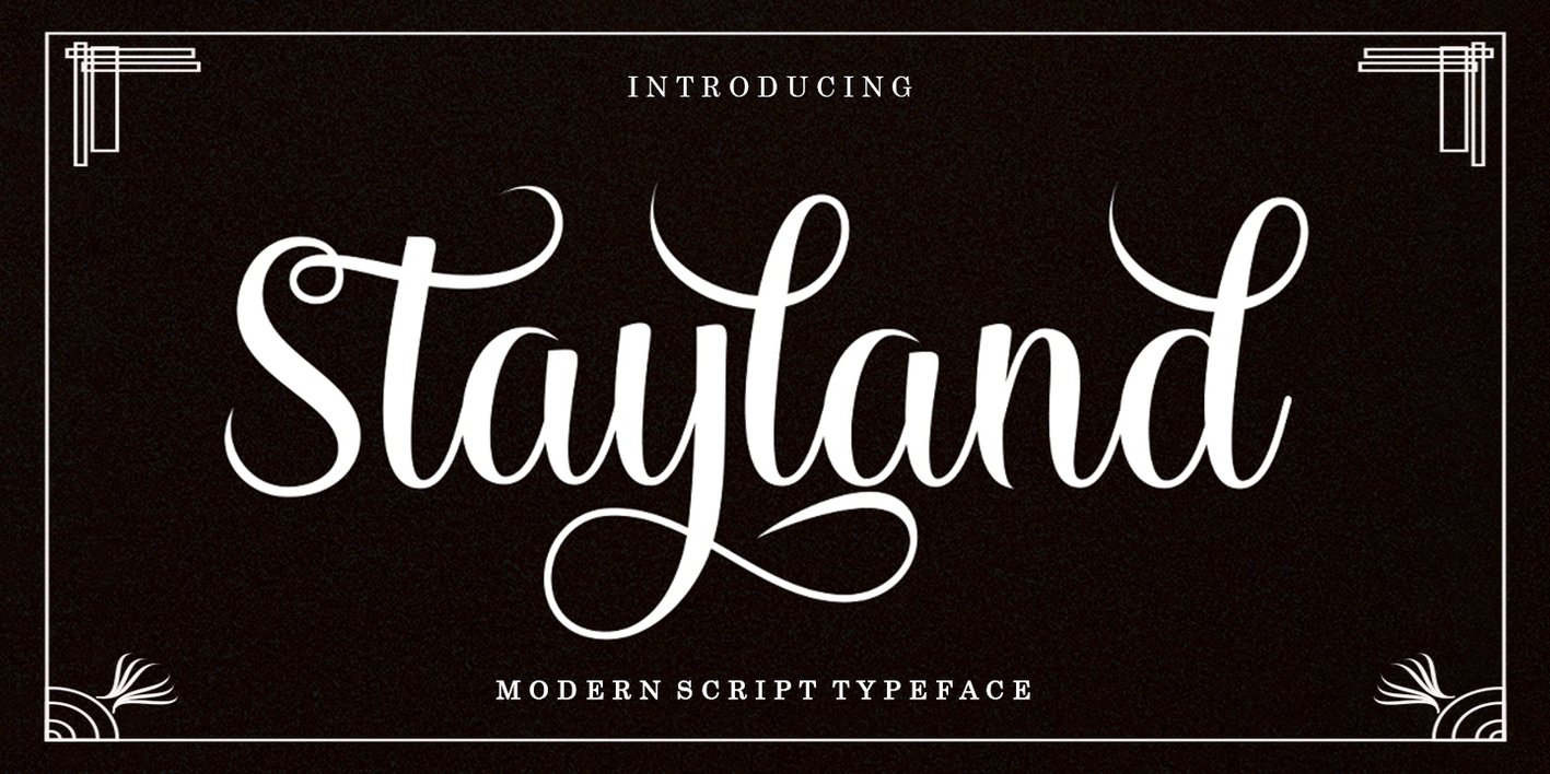 Stayland Font Free Download Stayland Font Free Download