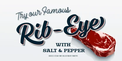 Steak And Cheese Font