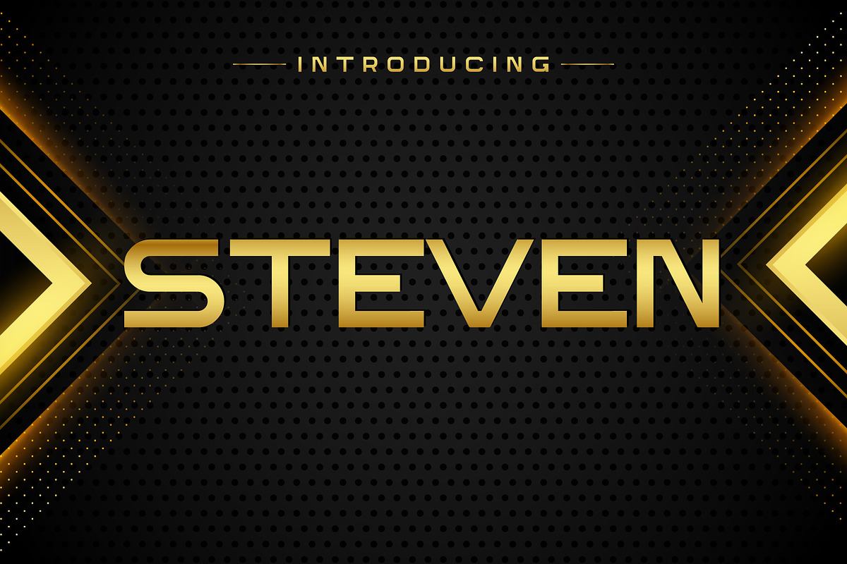 Steven Fonts Free Download Free Download