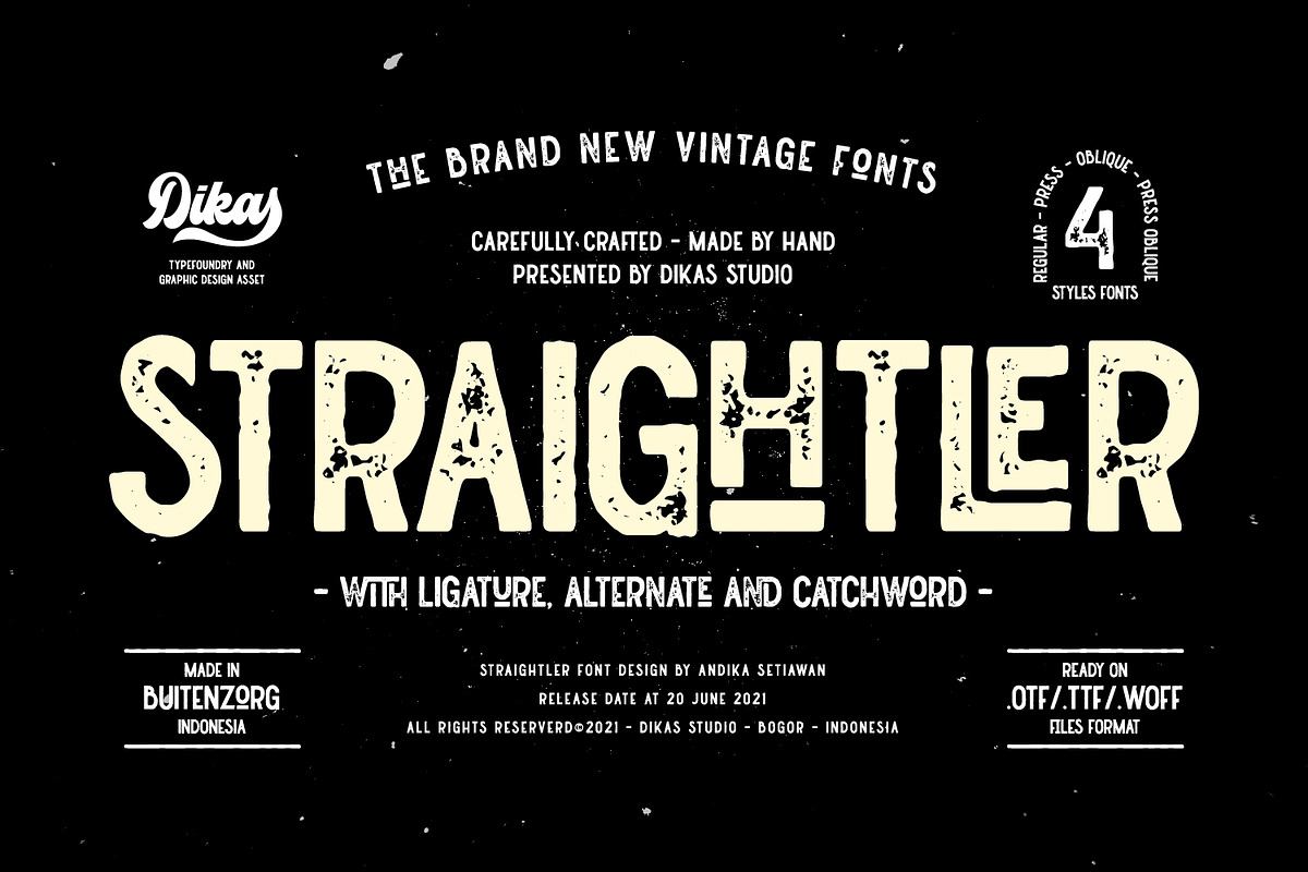 Straightler - 4 Fonts Styles Free Download Free Download Straightler - 4 Fonts Styles Free Download Free Download