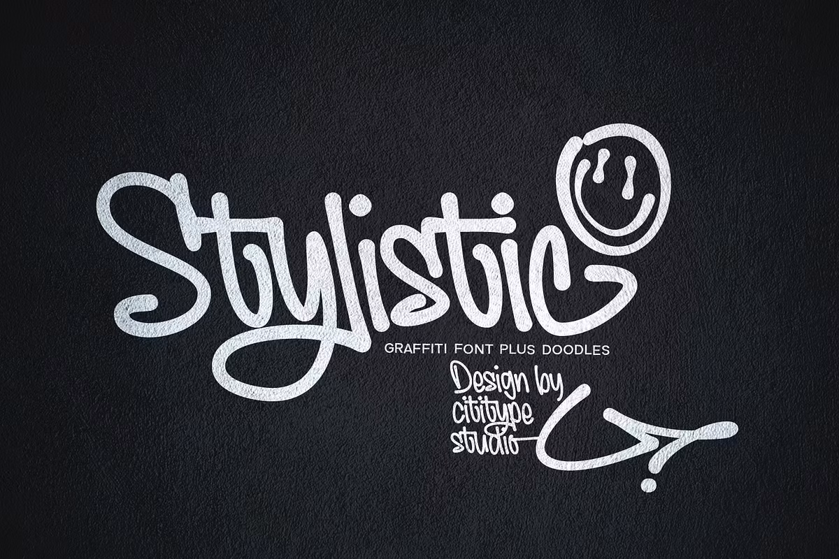 Stylistic, Graffiti font with doodle Free Download Free Download Stylistic, Graffiti font with doodle Free Download Free Download