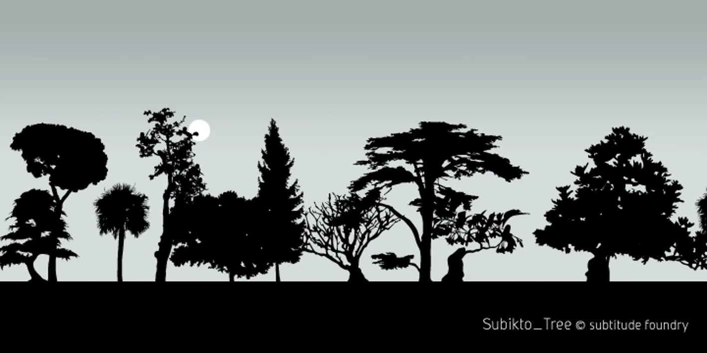 Subikto Tree Font