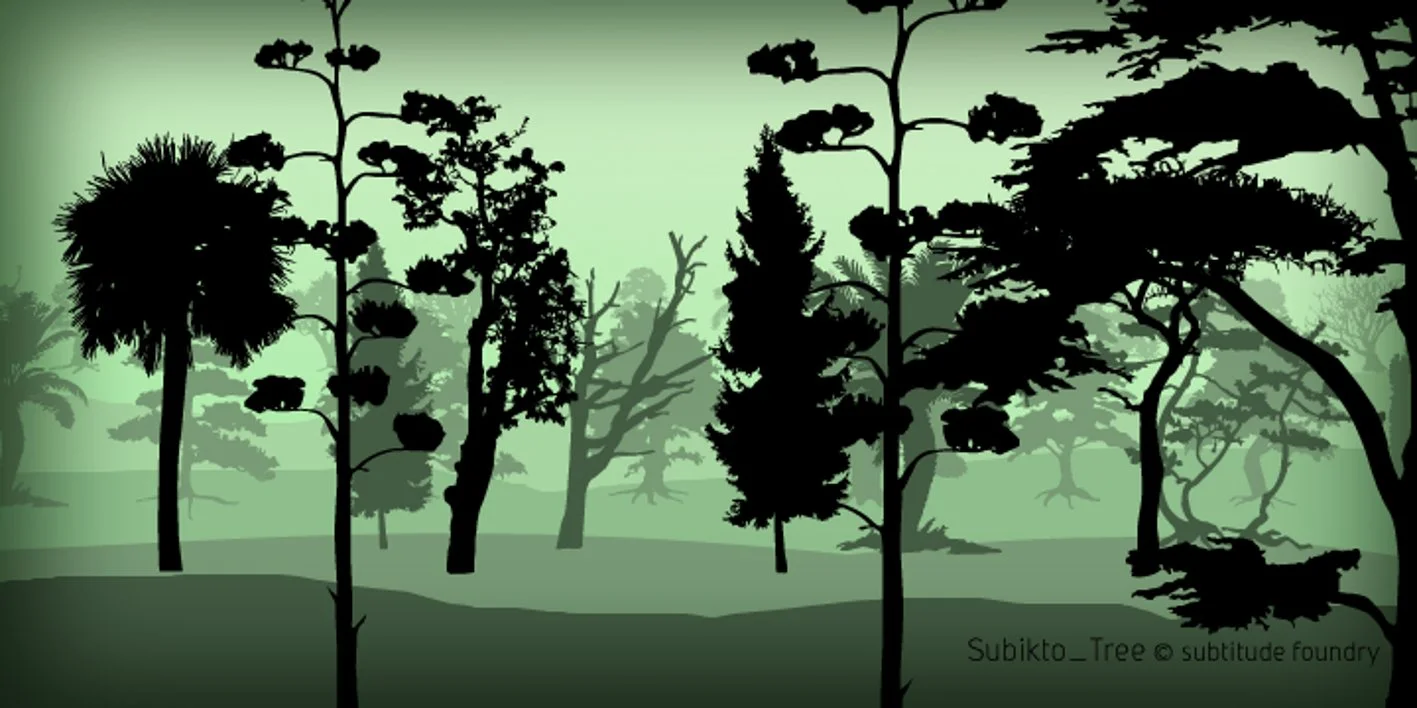 Subikto Tree Font