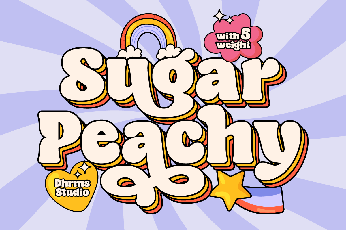 Sugar Peachy - Retro Soft Family Free Download Free Download Sugar Peachy - Retro Soft Family Free Download Free Download