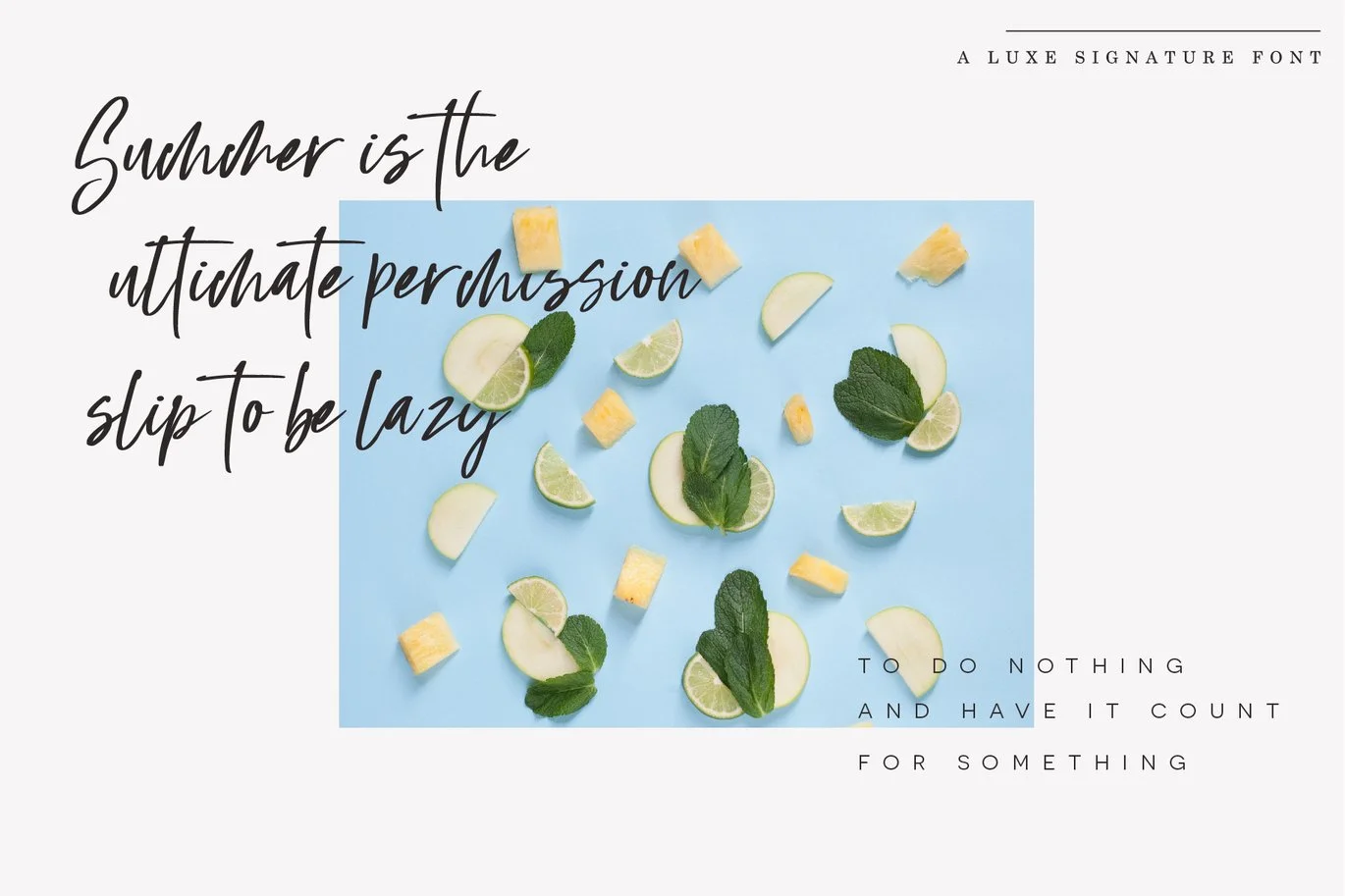 Summer Break Font