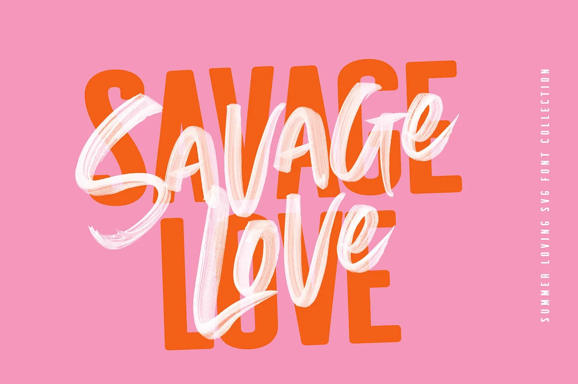 Summer Loving Font Collection