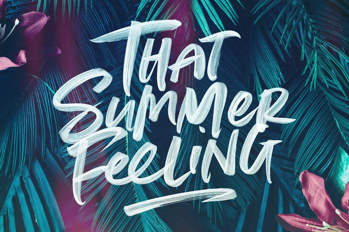 Summer Loving Font Collection