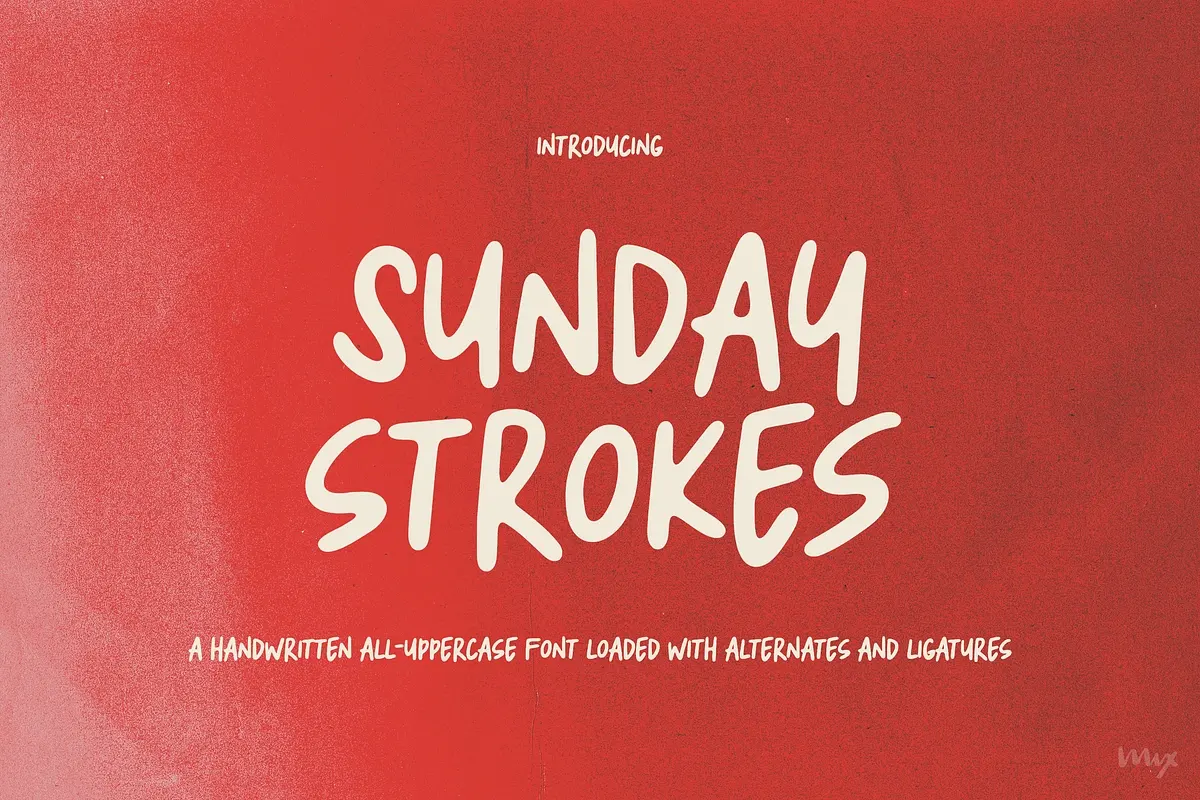 Sunday Strokes — All Uppercase Font Free Download Free Download Sunday Strokes — All Uppercase Font Free Download Free Download