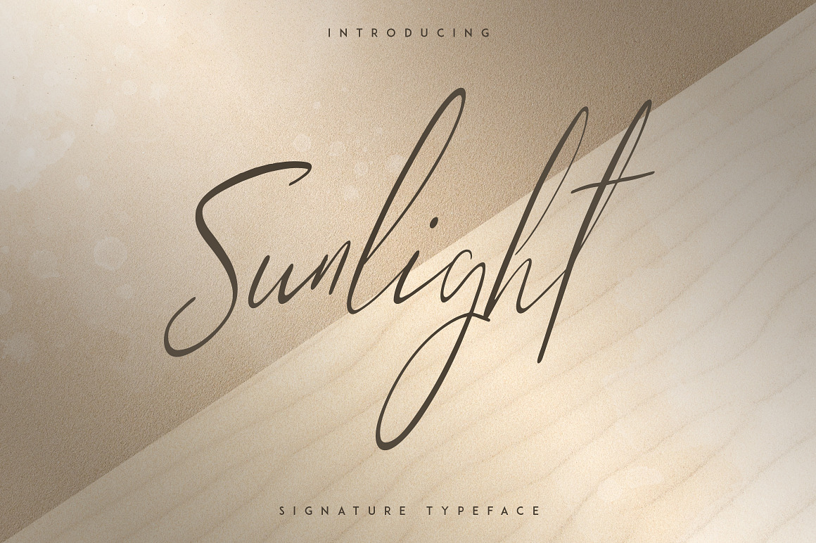 Sunlight - Signature Typeface Free Download Sunlight - Signature Typeface Free Download