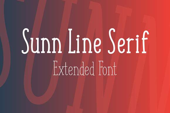 SUNN Line Serif Extended Font Free Download SUNN Line Serif Extended Font Free Download