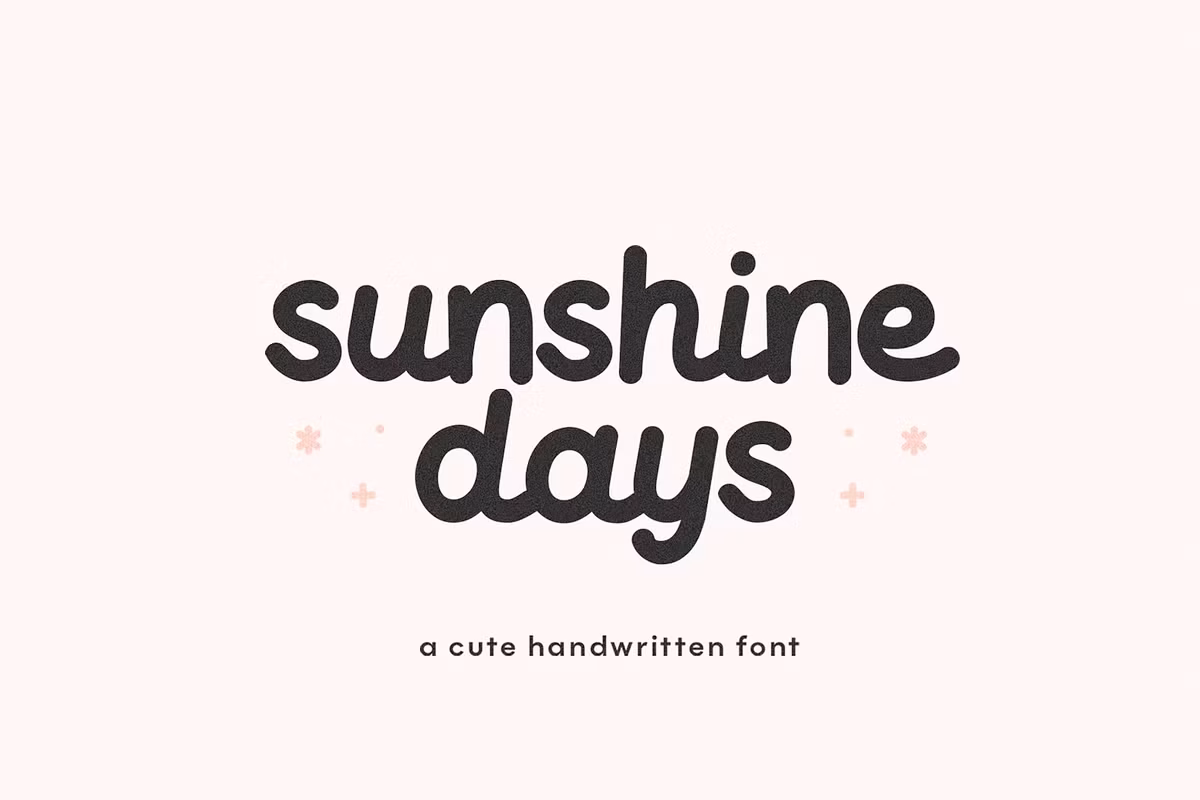 Sunshine Days | Cute Script Font Free Download Free Download Sunshine Days | Cute Script Font Free Download Free Download