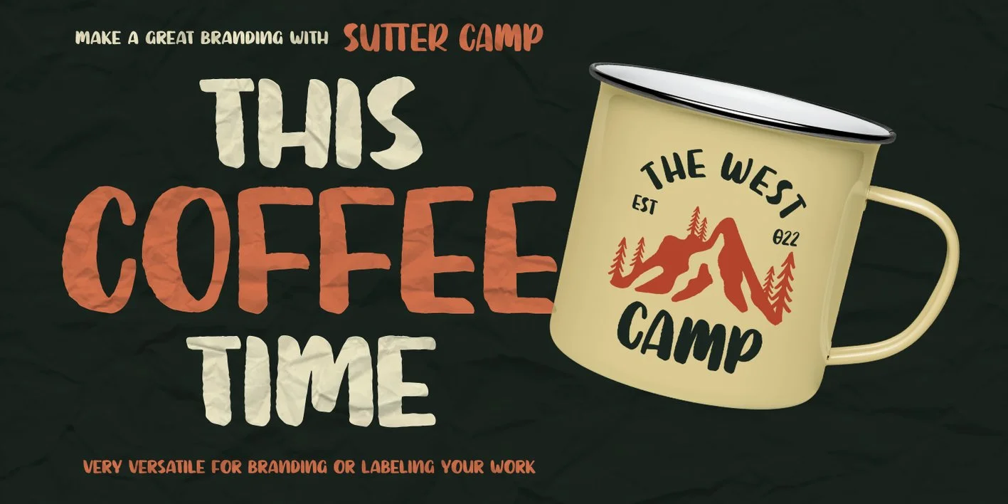 Sutter Camp Font