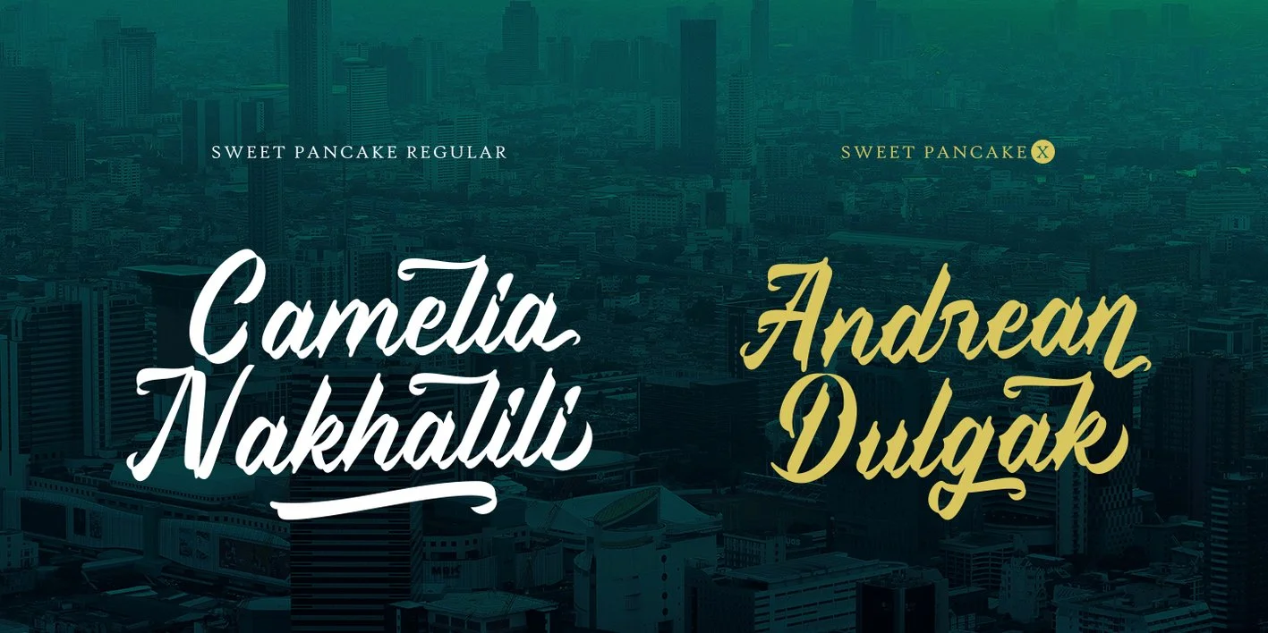 Sweet Pancake Font