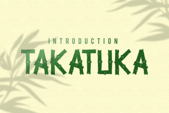 TakaTuka Font Free Download TakaTuka Font Free Download