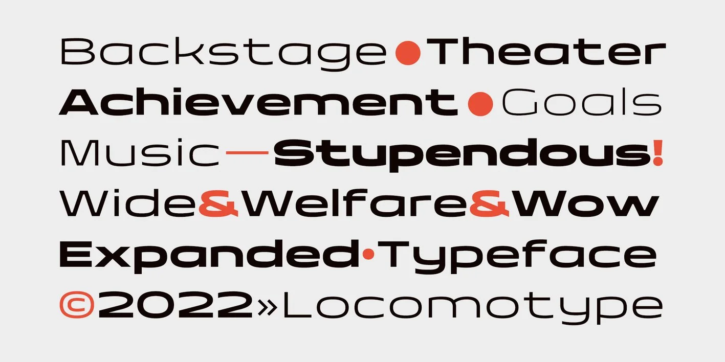 Taruno Wide Font