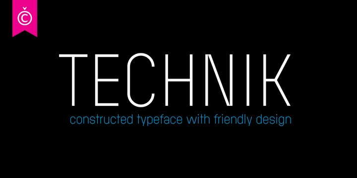 Technik Font Free Download Technik Font Free Download