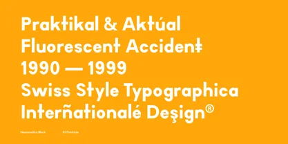 TG Neuramatica Font
