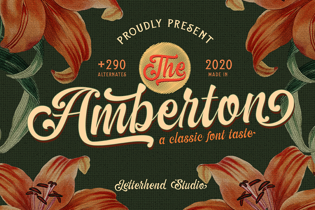 The Amberton Font Free Download The Amberton Font Free Download