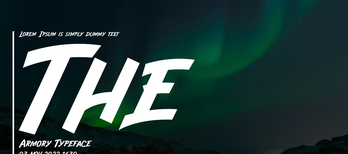 The Armory Free Fonts Download Free Download
