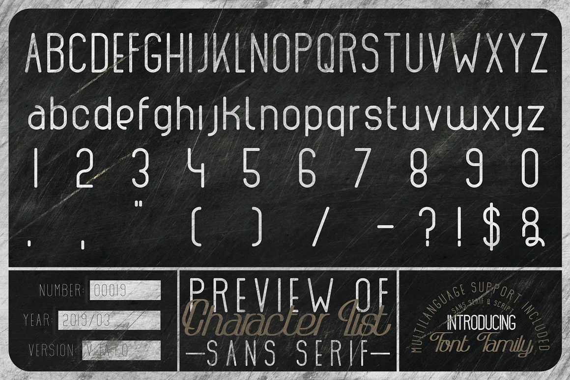The Athletica Font