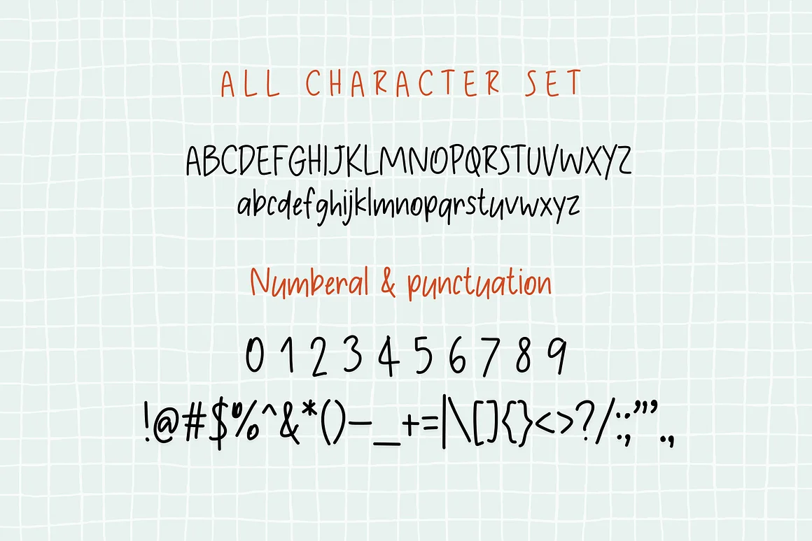 The Beach is a Cute Handwritten Font