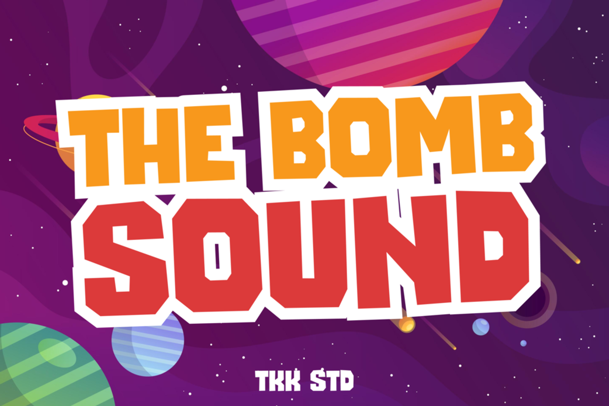 The Bomb Sound - Modern Font Free Download Free Download The Bomb Sound - Modern Font Free Download Free Download